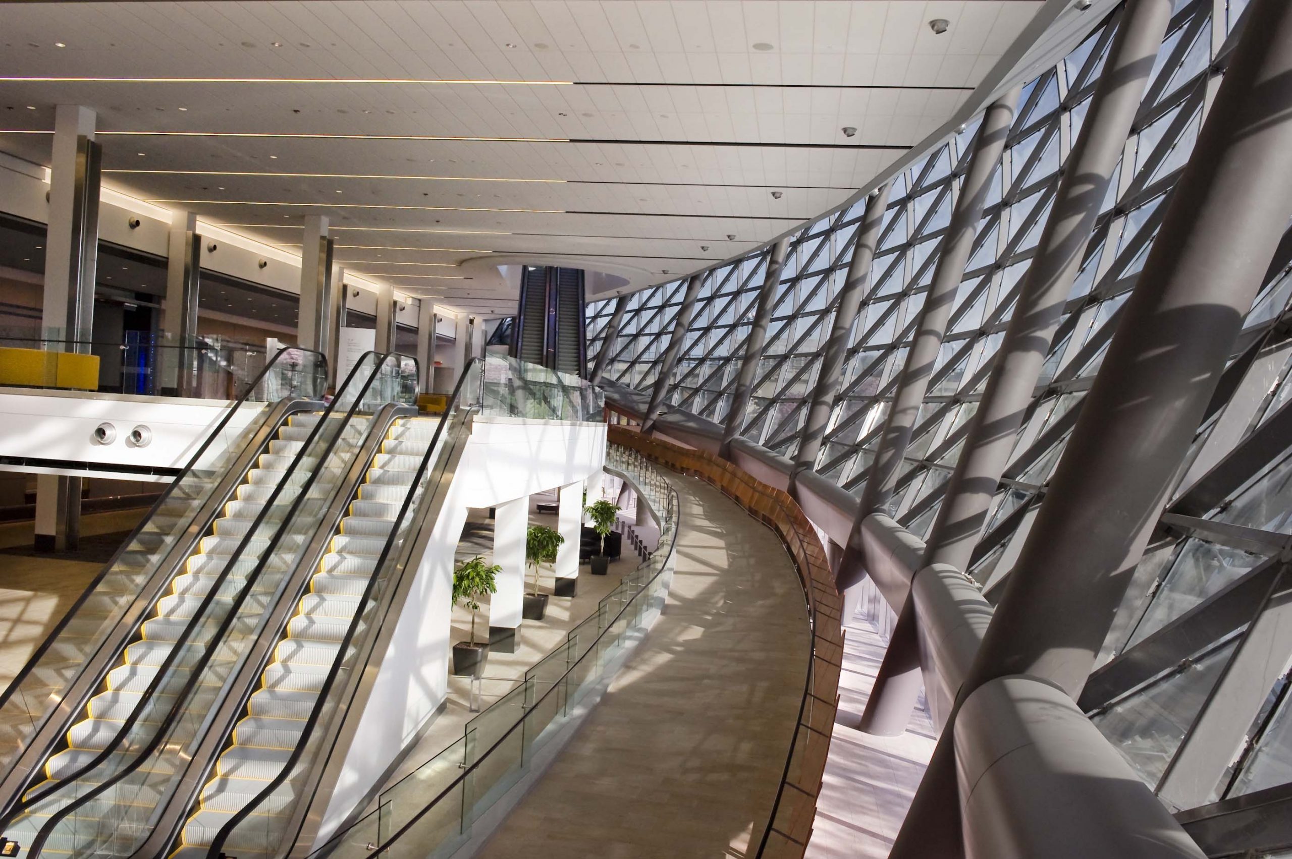 The Shaw Centre's Colonel By Foyer on Level 1.