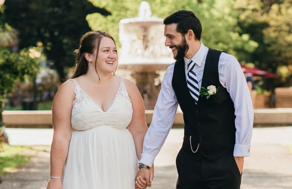 Couple in Confederation Park