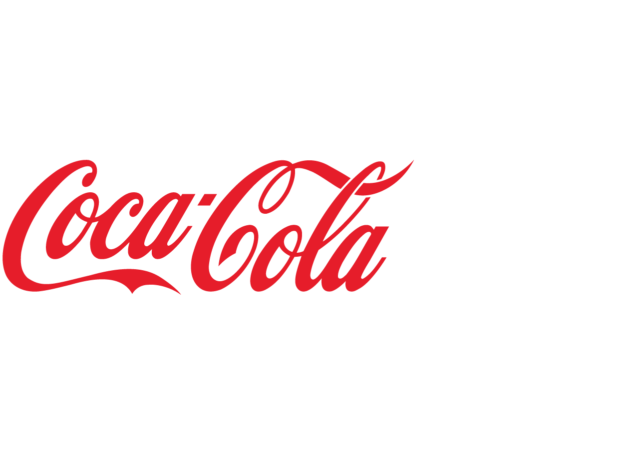 Coca-Cola logo.