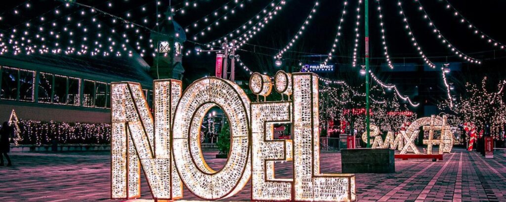 Noel Light Up Sign Christmas Market 